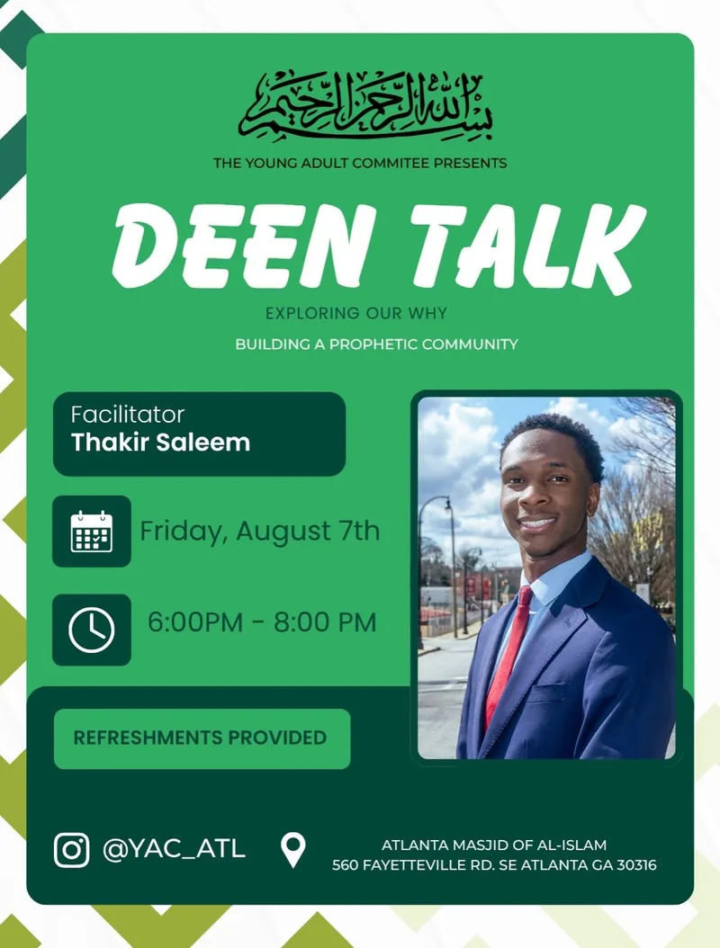 Deen Talk: Exploring Our Why