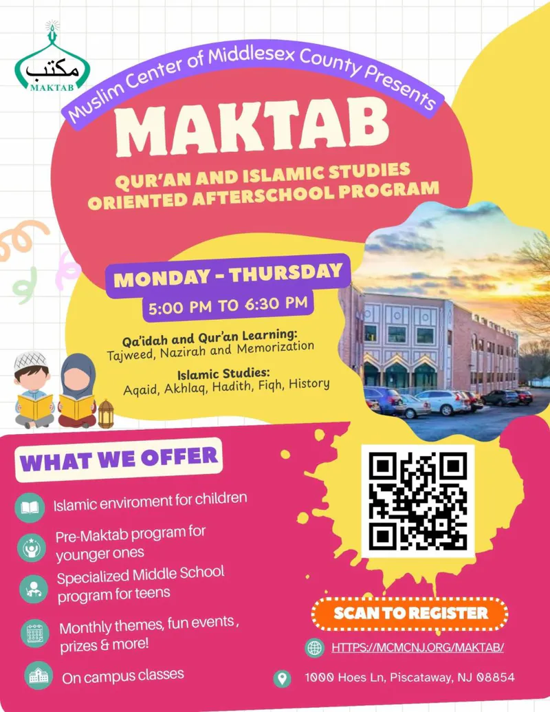 Maktab: Quran and Islamic Studies Afterschool Program