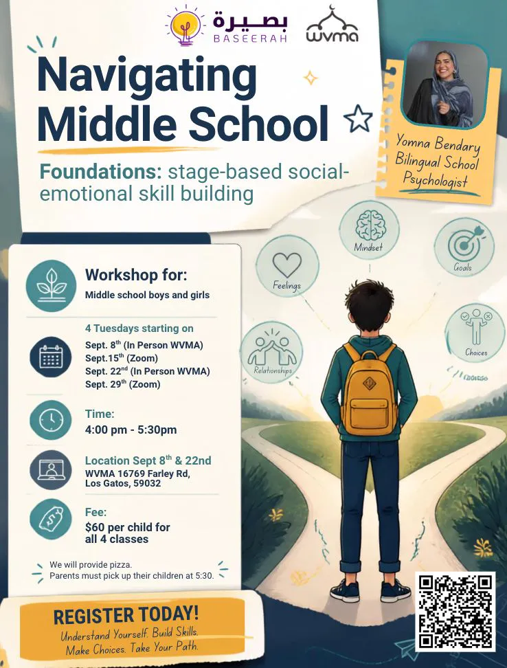 Navigating Middle School: Mindset and Social-Emotional Skill Building